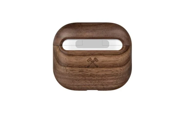 Remise 👍 Woodcessories Mallette De Transport Apple AirPods (3rd. Gen.) Brun – Accessoires écouteurs 🌟 4